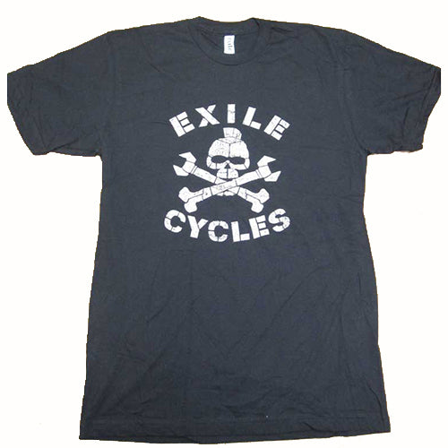 Menace Black T-shirt – Exile Cycles
